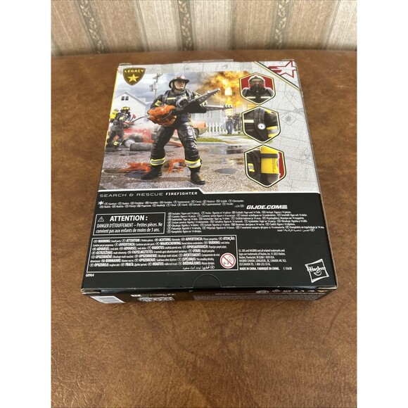 Hasbro G.I. Joe Classified Series Search & Rescue Firefighter Action Figure Gift - Picture 7 of 9